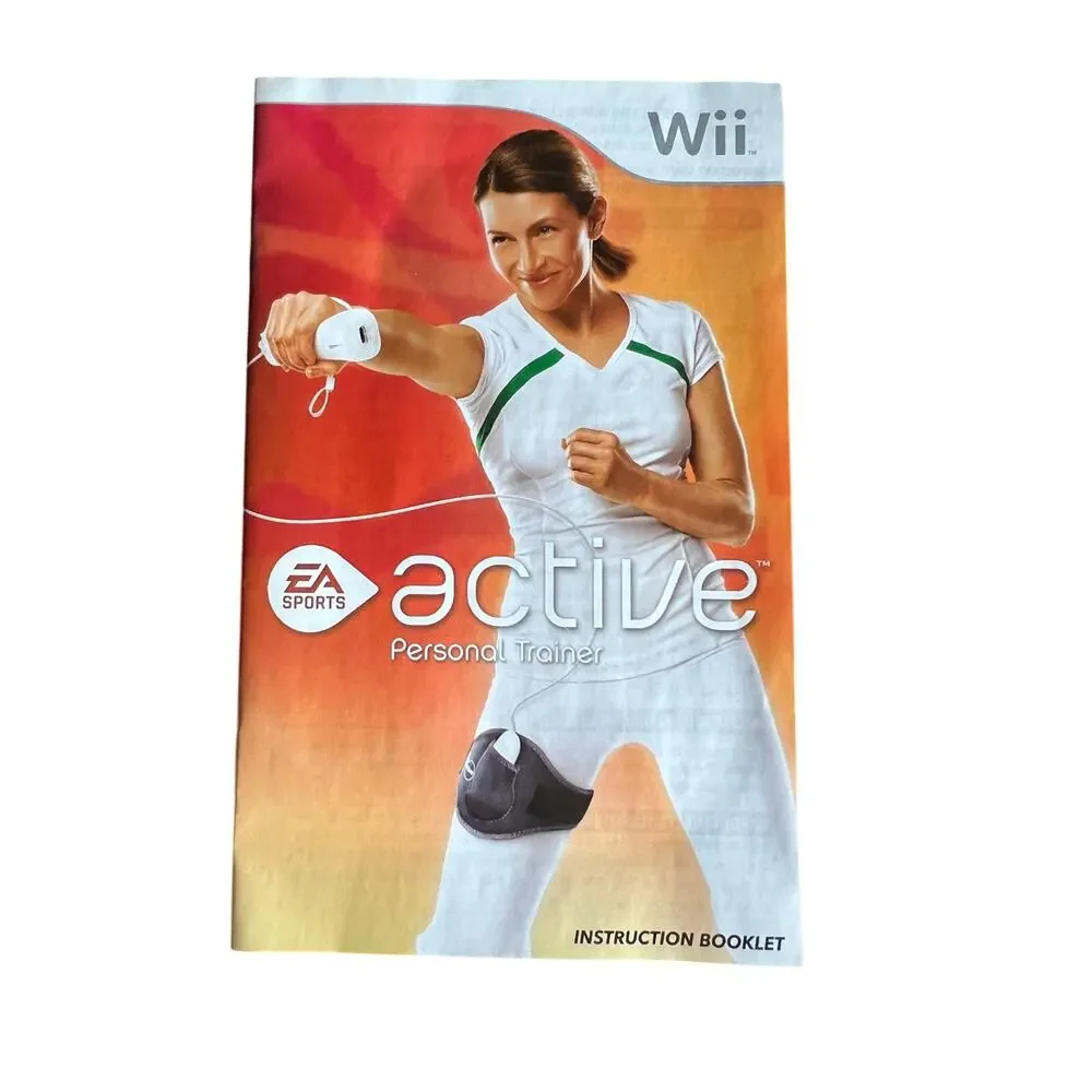 Wii Active Personal Trainer w/ Active Accessory Pack Leg Strap & Resistance Band